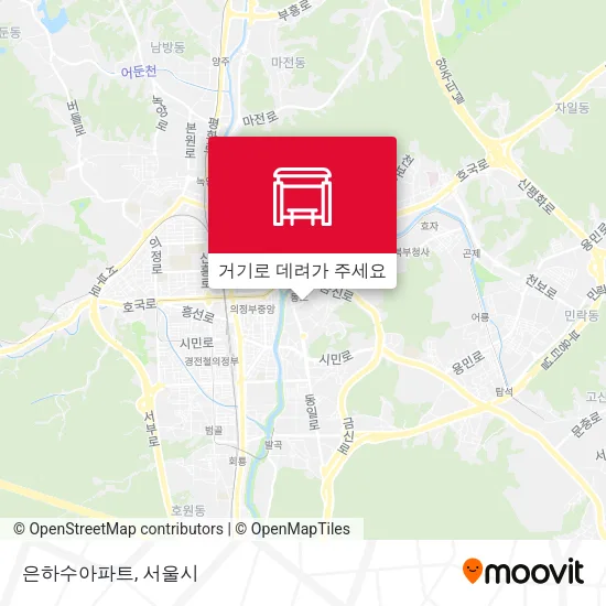 은하수아파트 지도