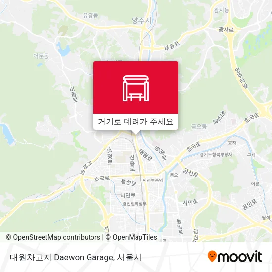 대원차고지 Daewon Garage 지도