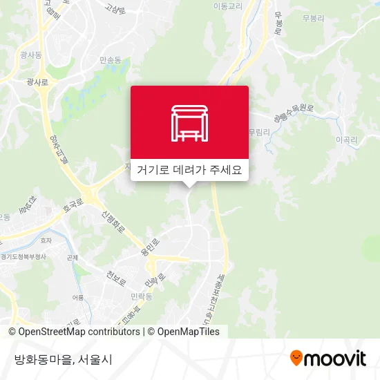 방화동마을 지도