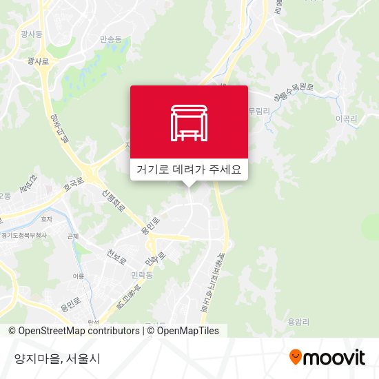 양지마을 지도