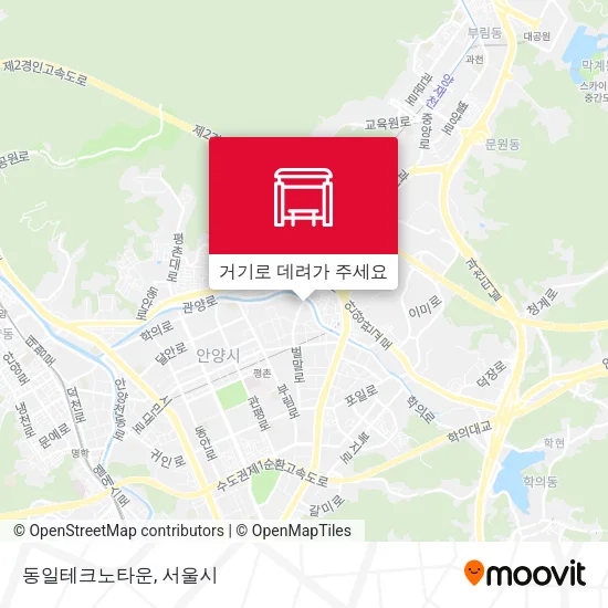 동일테크노타운 지도