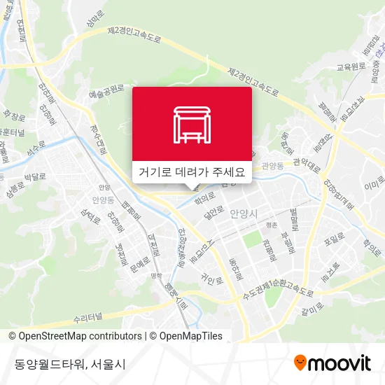 동양월드타워 지도