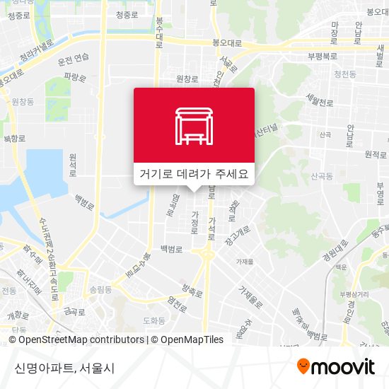 신명아파트 지도