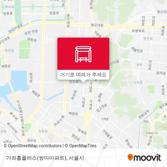 가좌홈플러스(쌍마아파트) 지도