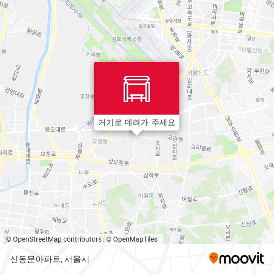 신동문아파트 지도