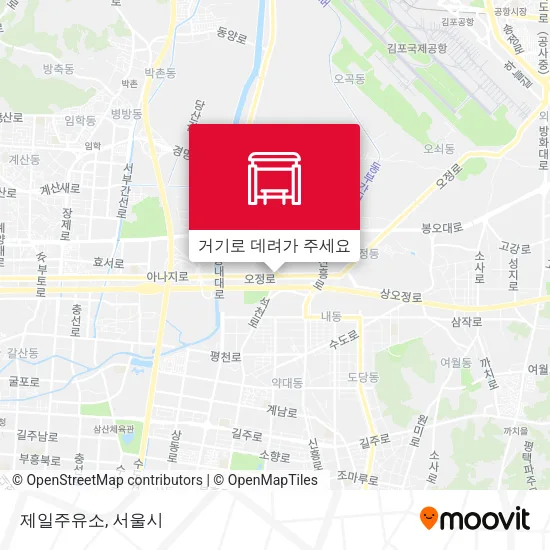 제일주유소 지도