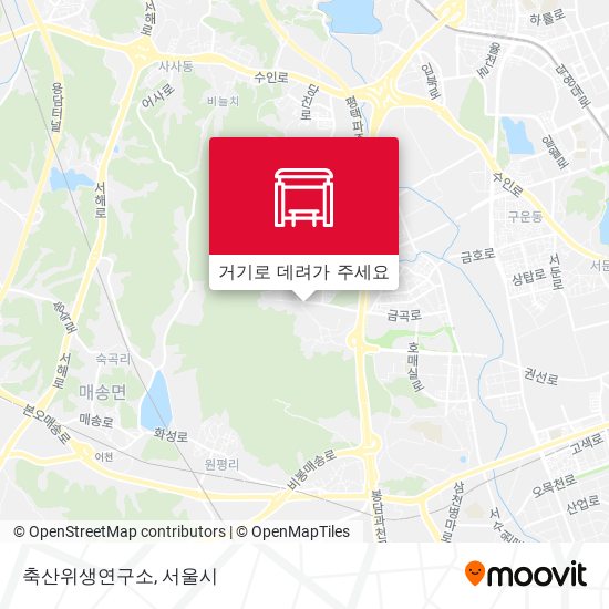 축산위생연구소 지도