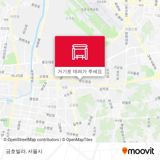 금호빌라 지도