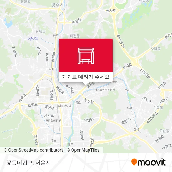 꽃동네입구 지도