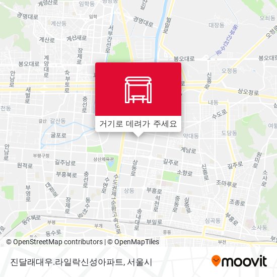 진달래대우.라일락신성아파트 지도