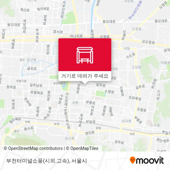 부천터미널소풍(시외.고속) 지도