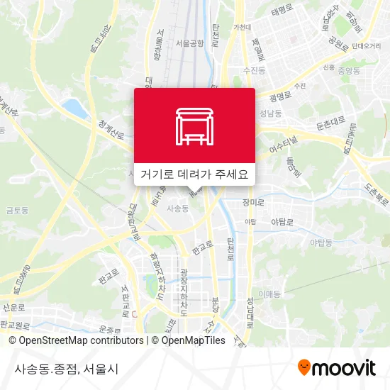 사송동.종점 지도