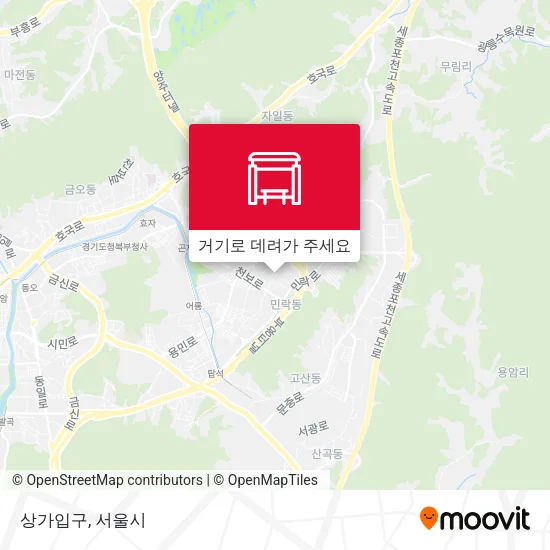 상가입구 지도