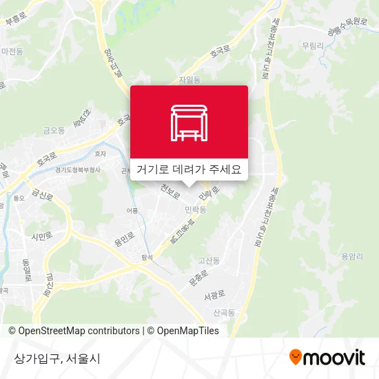 상가입구 지도