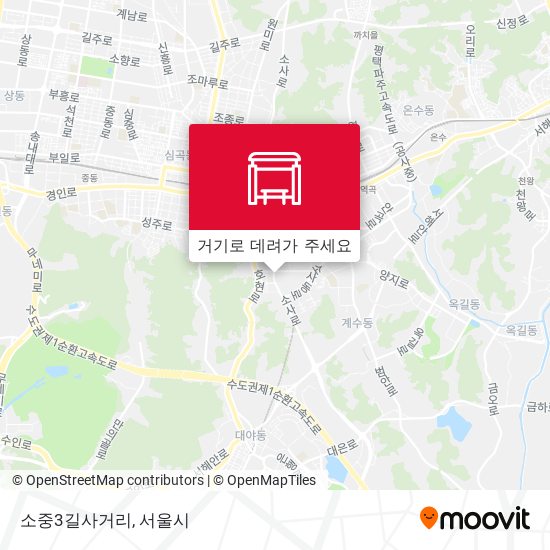 소중3길사거리 지도