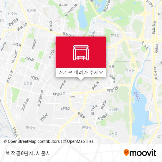벽적골8단지 지도