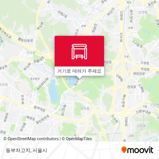 동부차고지 지도