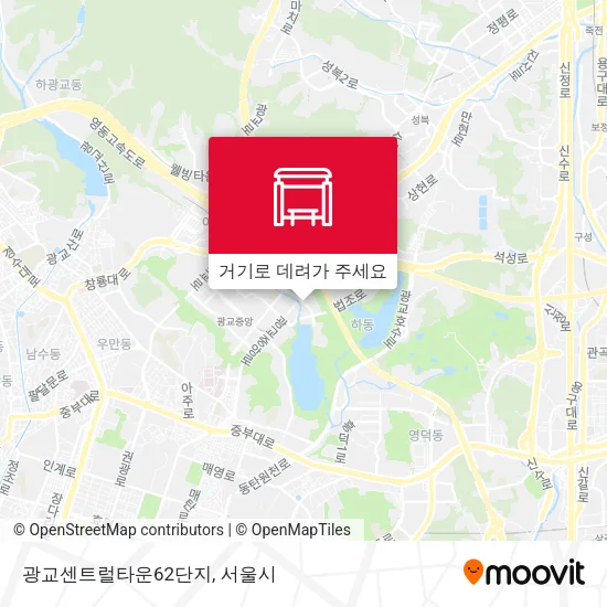 광교센트럴타운62단지 지도