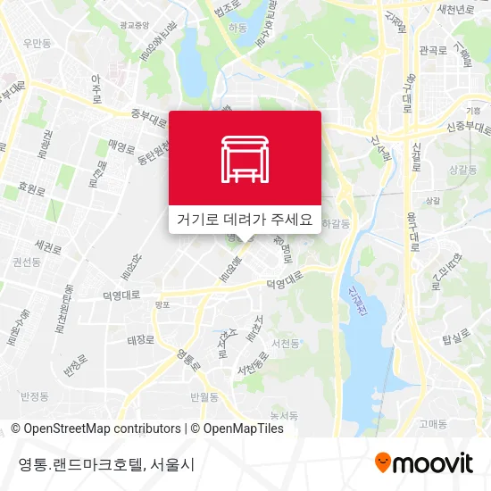 영통.랜드마크호텔 지도