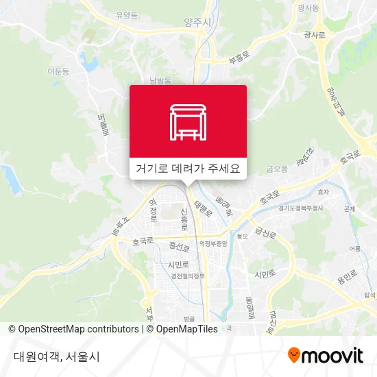 대원여객 지도