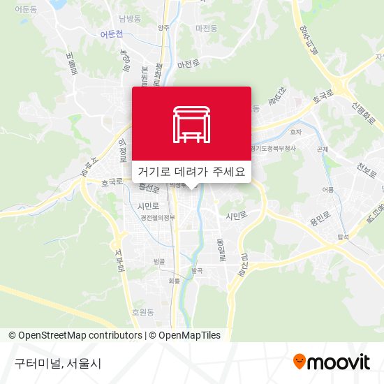 구터미널 지도