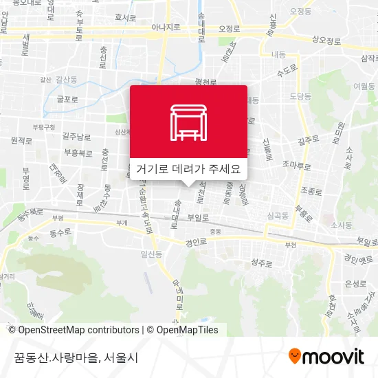 꿈동산.사랑마을 지도