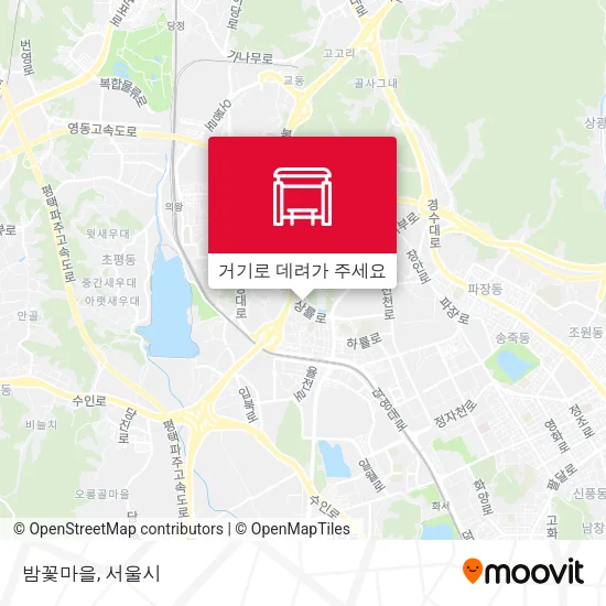 밤꽃마을 지도