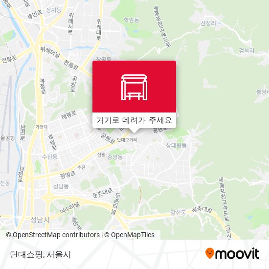 단대쇼핑 지도