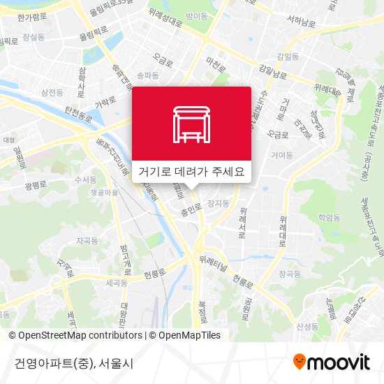 건영아파트(중) 지도