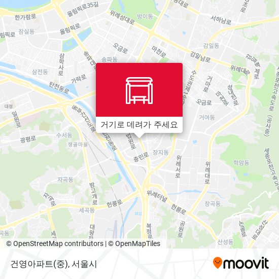 건영아파트(중) 지도