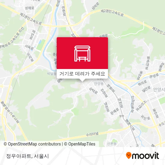 정우아파트 지도