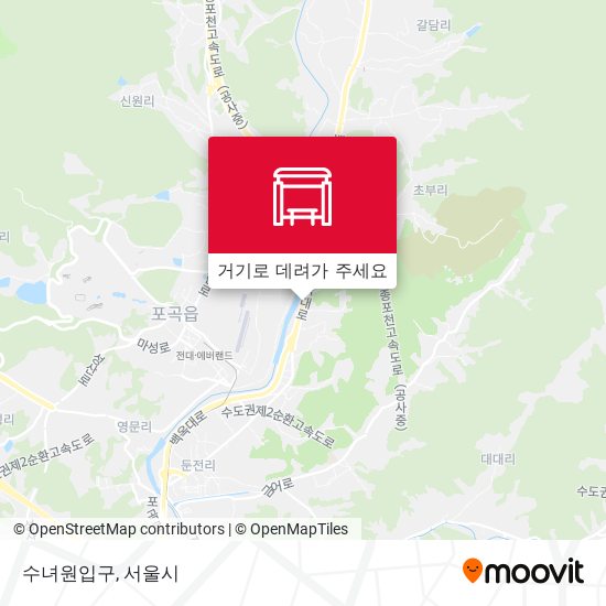 수녀원입구 지도