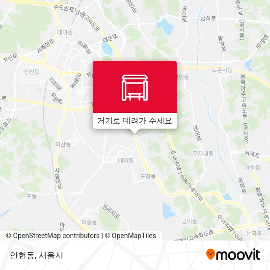 안현동 지도
