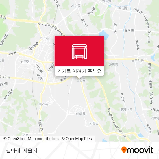 길마재 지도
