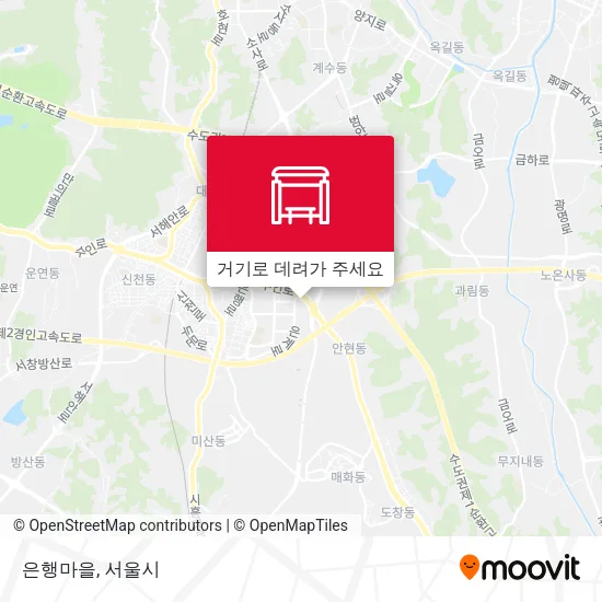 은행마을 지도