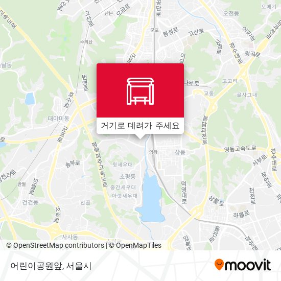 어린이공원앞 지도