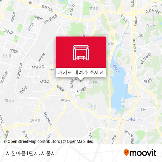 서천마을1단지 지도