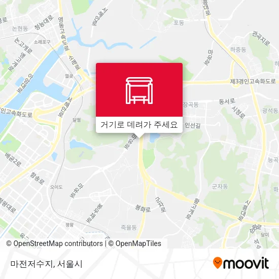 마전저수지 지도
