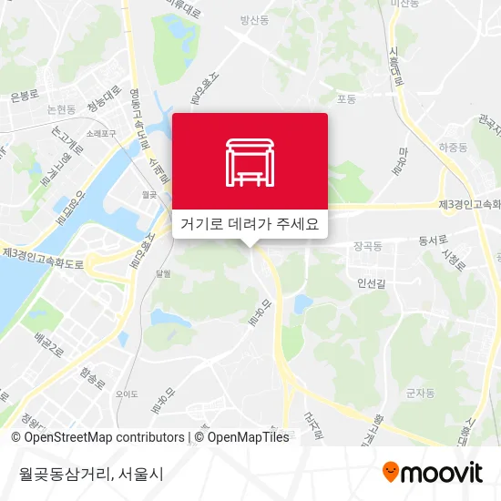 월곶동삼거리 지도
