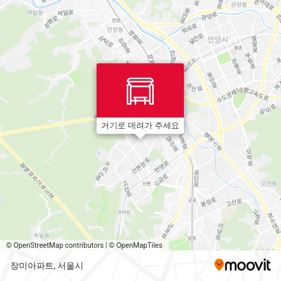 장미아파트 지도