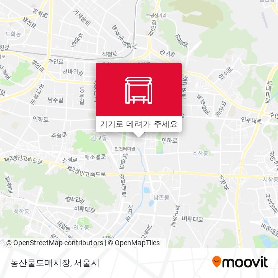 농산물도매시장 지도