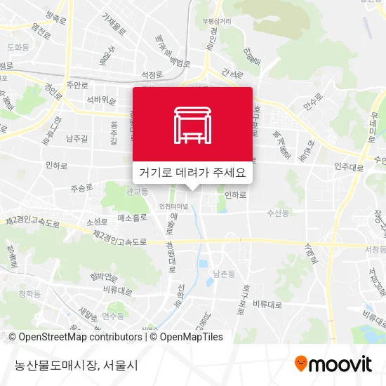 농산물도매시장 지도