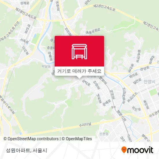 성원아파트 지도