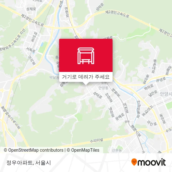 정우아파트 지도