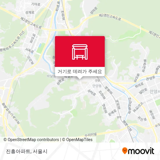 진흥아파트 지도