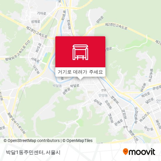 박달1동주민센터 지도