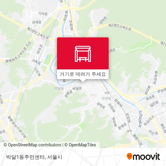 박달1동주민센터 지도