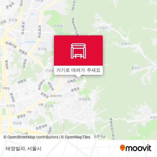 태영빌라 지도