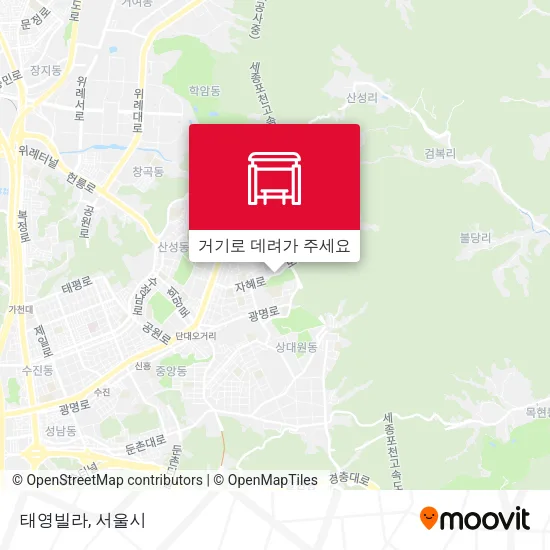태영빌라 지도
