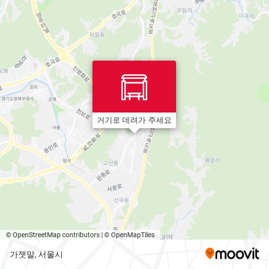 가잿말 지도